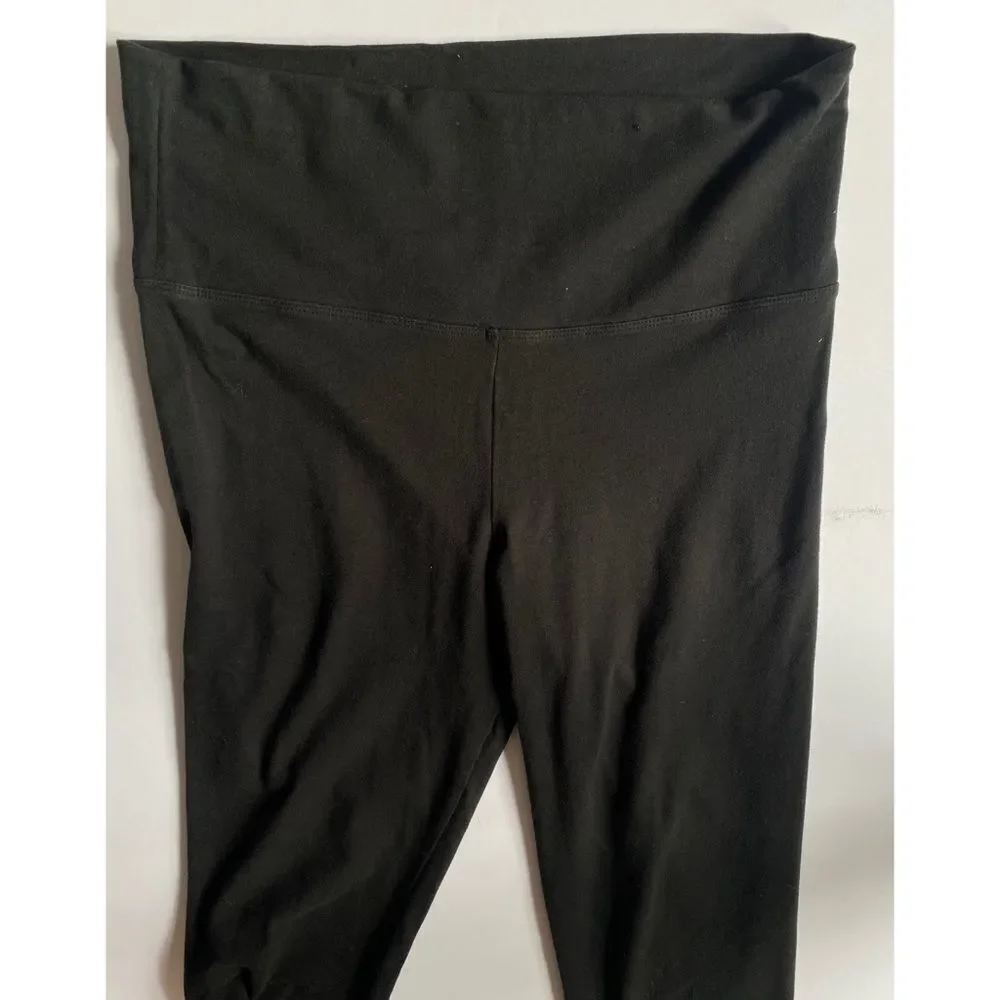 Victoria’s Secret Black High Waisted Leggings Sparkle Rhinestones Size S - Picture 6 of 7